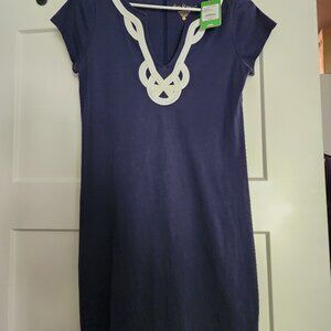 Lilly Pulitzer Navy Brewster Dress Small